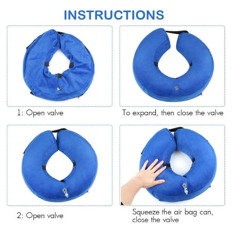 The Furguard Inflatable Grooming Shield: Ultimate Comfort And Protection For Your Pet by Dog Hugs Cat