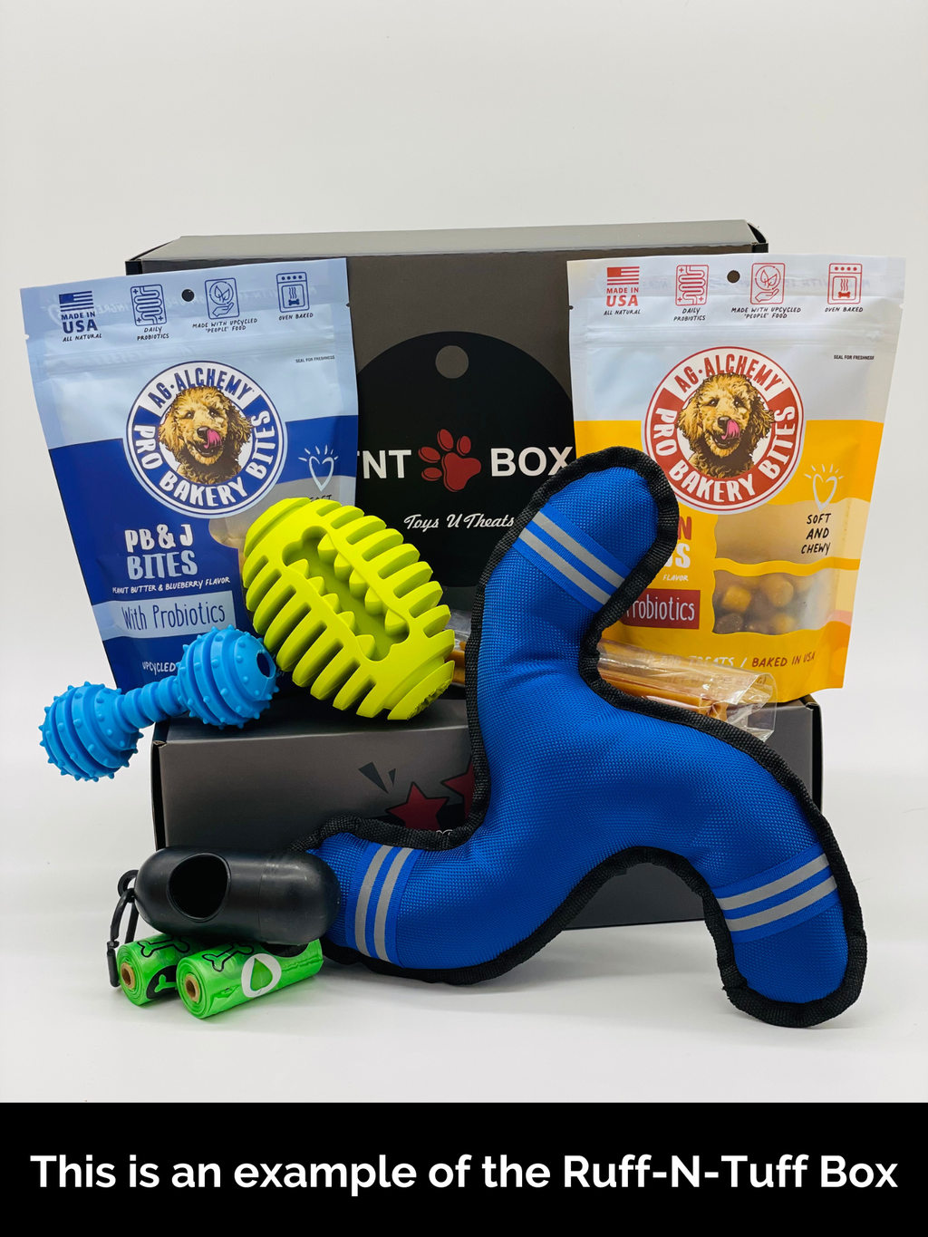 Ruff-N-Tuff Box by TNT Toys N Treats Box