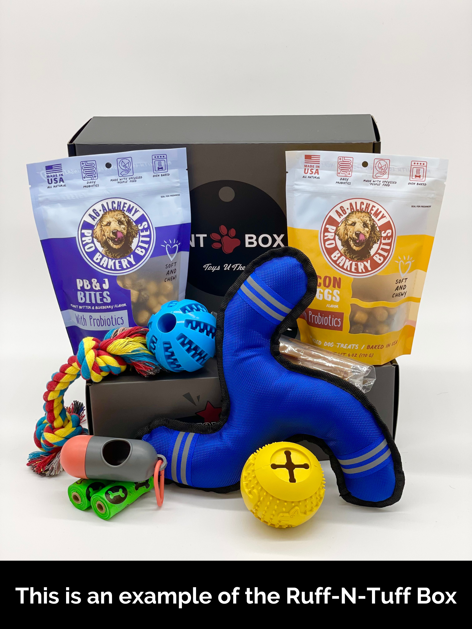 Ruff-N-Tuff Box by TNT Toys N Treats Box