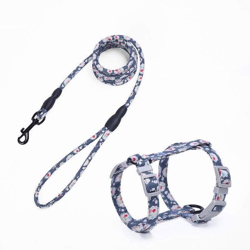 I-Shaped Cat Traction Harness With Adjustable Leash - Ultimate Freedom For Your Feline Friend by Dog Hugs Cat