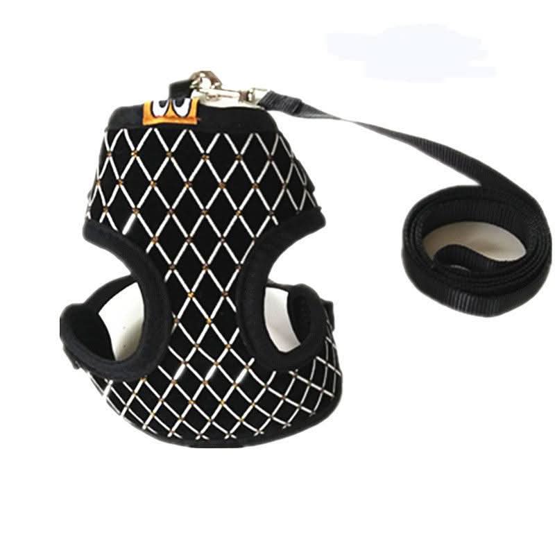 Pet Comfort Harness: Breathable Nylon Vest For Small And Medium Dogs And Cats by Dog Hugs Cat