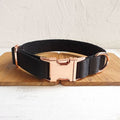 Midnight Shadow Dog Collar by Dog Hugs Cat
