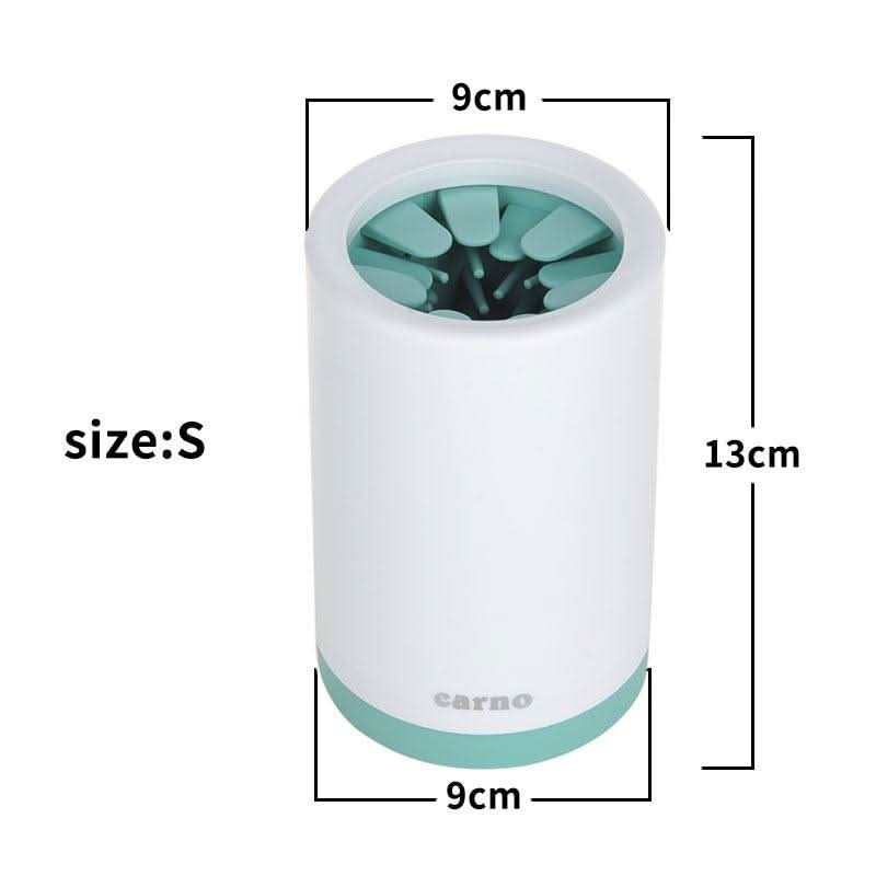 Portable Pet Paw Cleaner Cup Soft Silicone Comb by Dog Hugs Cat