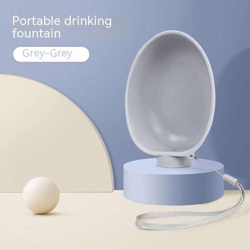 Portable Dog Drinking Bowl Outdoor Water Feeding Pet Outside Water Cup Dog Kettle For Small Breeds Dogs by Dog Hugs Cat