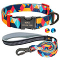 Personalized Pet Id Dog Collar With Customizable Dog Tag by Dog Hugs Cat