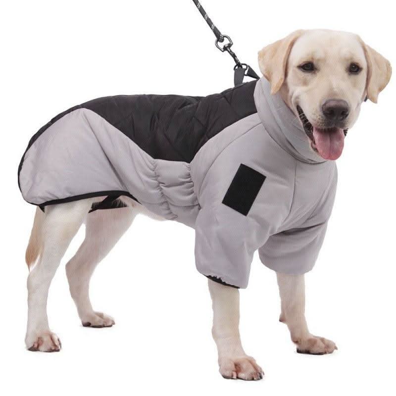 Winter Dog Coat Waterproof Pet Clothes For Dogs Warm Thicken Dog Vest Custom Labrador Jacket by Dog Hugs Cat