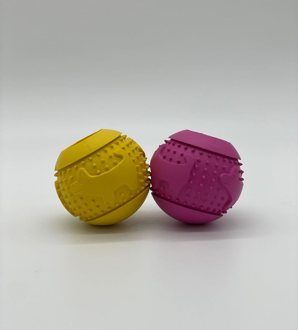 Ruff-N-Tuff Treat Ball by Toys N Treats Box