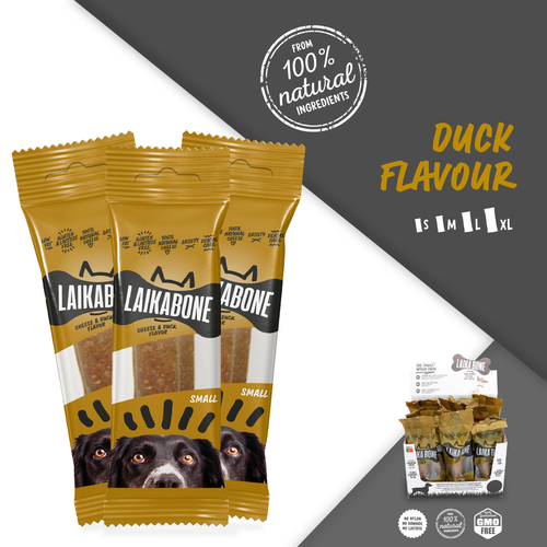 Dog Treats Cheese & Duck chew ( BOX ) by Pawsome Pets New York® Official Site