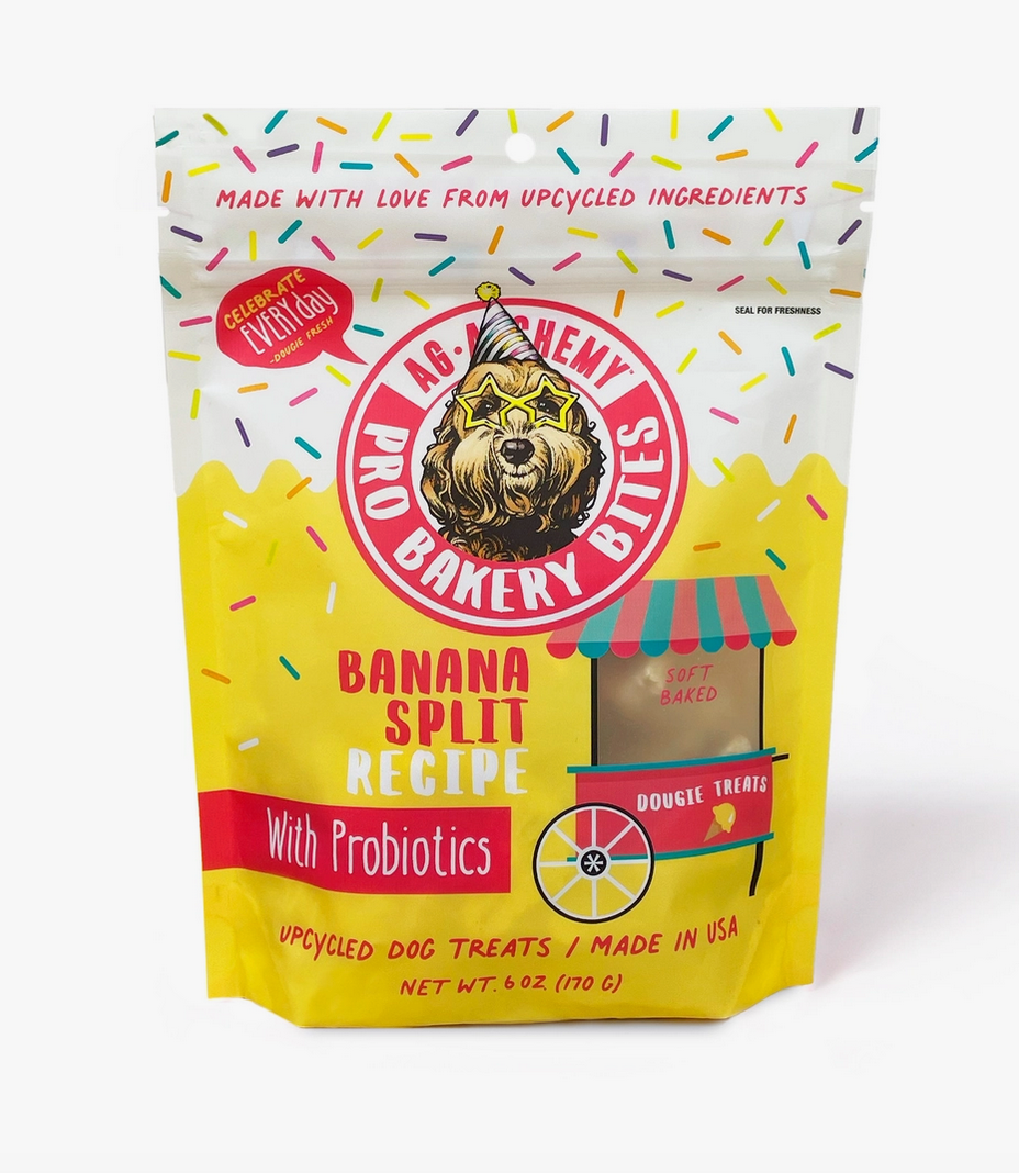 Banana Split Pro Bakery Bites - Soft N Chewy by Toys N Treats Box