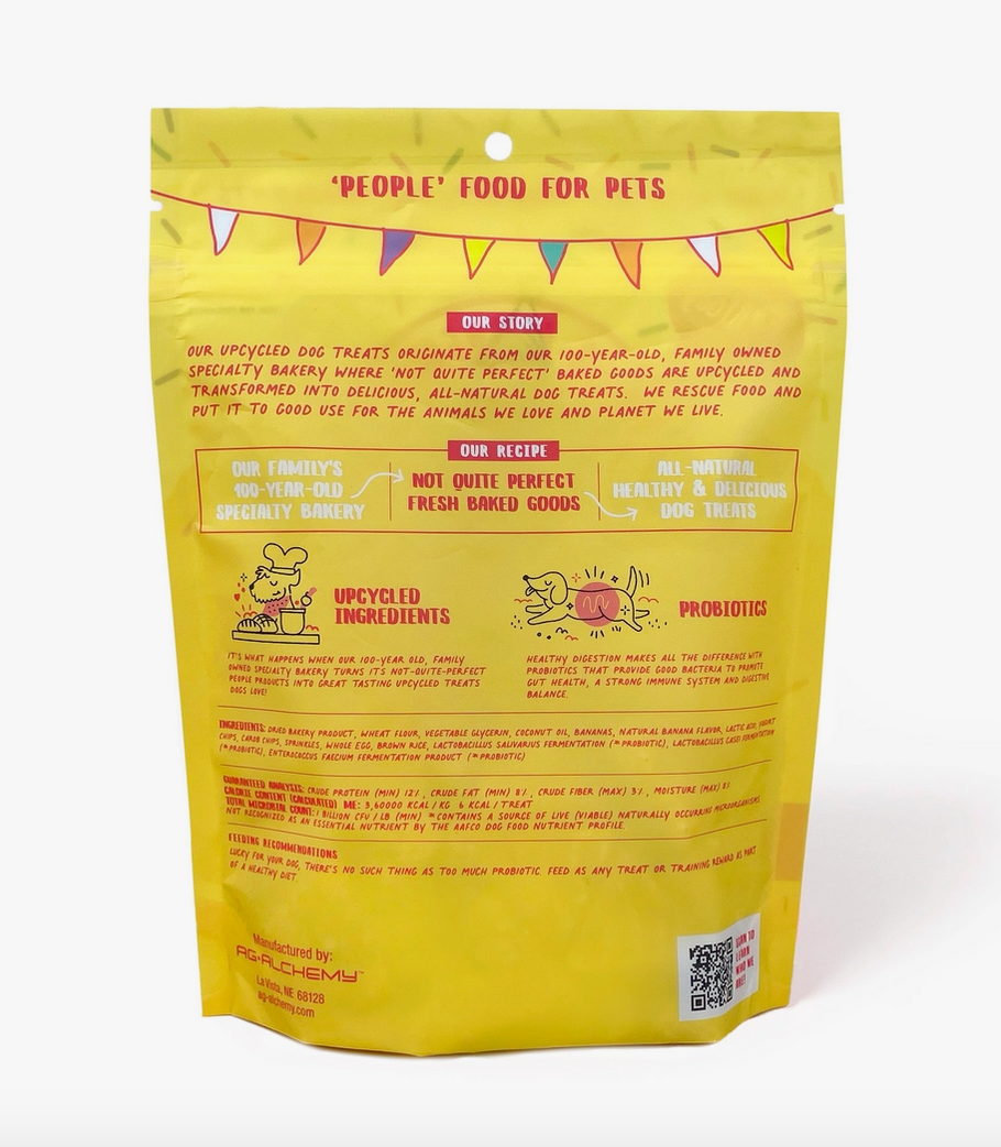 Banana Split Pro Bakery Bites - Soft N Chewy by Toys N Treats Box