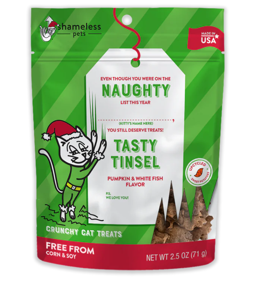 Naughty & Nice Bundle - Cat treat - Pumpkin and White Fish by Toys N Treats Box