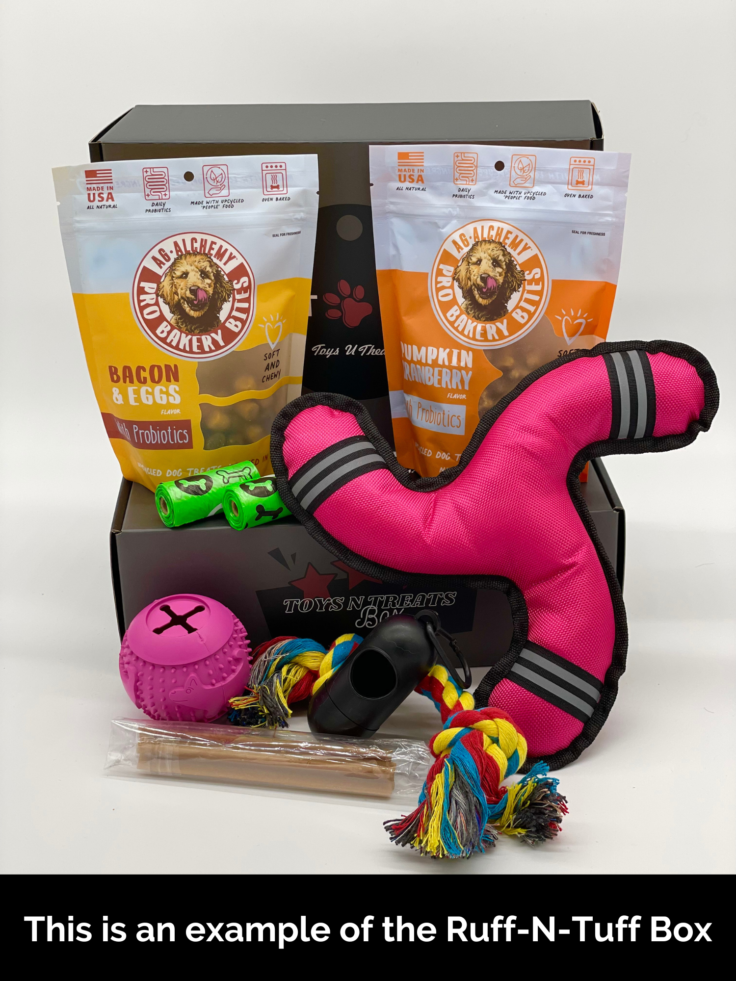 Ruff-N-Tuff Box by TNT Toys N Treats Box