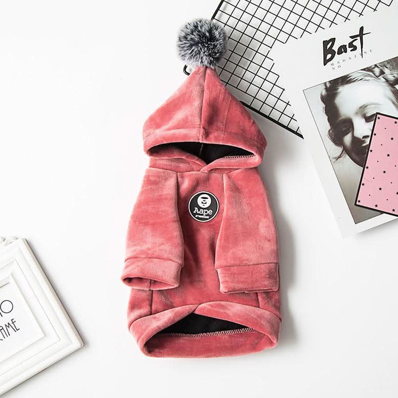 Cozy Pet Hoodie: The Perfect Warmth For Your Furry Friend by Dog Hugs Cat